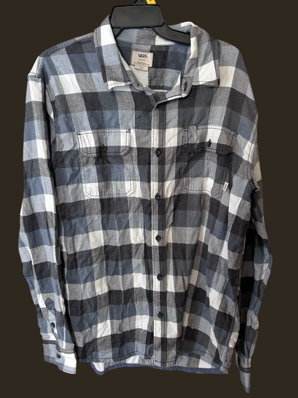 Vans "Off The Wall" Flannel Shirt Size XL